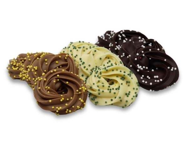 Chocolade kerstkransjes 200 gram